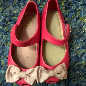 Mini Melissa bow flats